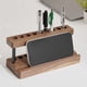 thumbnail image 2 of Portalápices de Madera de Bambú: Organizador de Escritorio Versátil con Soporte para Teléfono Integrado, Ideal para la Oficina y la Escuela., 2 of 5