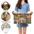 thumbnail image 5 of Yayeee Foldable Storage Basket for Shelves with Handles Waterproof Cloth Bins, Colorful Mushroom, 5 of 7