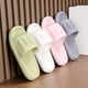 thumbnail image 2 of Xiao Hua Sandalias de baño antideslizantes de secado rápido para mujer y hombre, con suela gruesa y amortiguación extra (talla 42-43, gris), 2 of 2