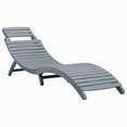 thumbnail image 6 of vidaXL Solid Acacia Wood Sun Lounger with Cushion Wooden Sun Bed Multi Colors, 6 of 10
