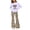 Purple, variant on Cethrio Girls Graphic Outfit Sets, Fashion 2 Piece Long Sleeve Spring Fall Girls' Clothing Sets Hot Pink Size 7-8 T