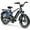 Gray, variant on G-force Electric Bike for Adults,20" Fat Tire Ebike, 750W Motor Mountain Bike 28MPH 60 Miles,48V 15.6Ah Battery Hydraulic Disc Brake Electric Motorcycle Bike