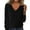 Black, variant on Breezora European American Style Loose Fit Women Sweater V Neck Ribbed Knit Top Long Sleeve Basic Pullover L Size Beige