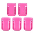 thumbnail image 1 of Estante de ranuras rosa para baterías de 14 V a 60 V, solución de almacenamiento y colgado, organizador de baterías universal de 5 piezas, 1 of 8