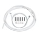 thumbnail image 1 of Sonducket Accesorios para Cables de freno de cambio de bicicleta, accesorios para ciclismo, Cable de línea de Control, Cable de carcasa para Ciclismo Cable Freno Blanco, 1 of 6