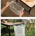 thumbnail image 4 of Sac de Rangement en Plastique en Plastique PVC Portable Sac de Rangement en Plastique en Plastique en Expansion Large Compatible Sac de Rangement en Maille de Camping Sac de Rangement Suspendu, 4 of 8