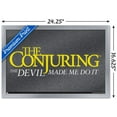 thumbnail image 3 of The Conjuring: The DeVil Made Me Do It - Logo Wall Poster, 14.725" x 22.375", Framed, 3 of 3