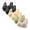 QR1_Pink, variant on Meichang 6 Pack Daisy Bras for Older Women Plus Size Front Closure Wireless Push Up Lace Bras Full Coverage Comfortable Breathable Large Bust Bralettes