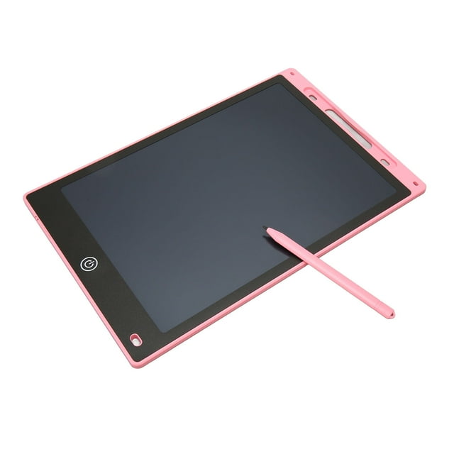Tableta De Escritura LCD, Esquinas Redondeadas, Portátil, Reutilizable, Tablero De Escritura De Dibujo Electrónico De 10 Pulgadas, Protección Ocular Colorida Con Lápiz óptico