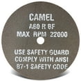 thumbnail image 3 of CGW Abrasives 35506 Metal Cut-Off Wheel, 60 Grit, 4" x 1/4", Type 1, Aluminum Oxide, Lot of 50, 3 of 4