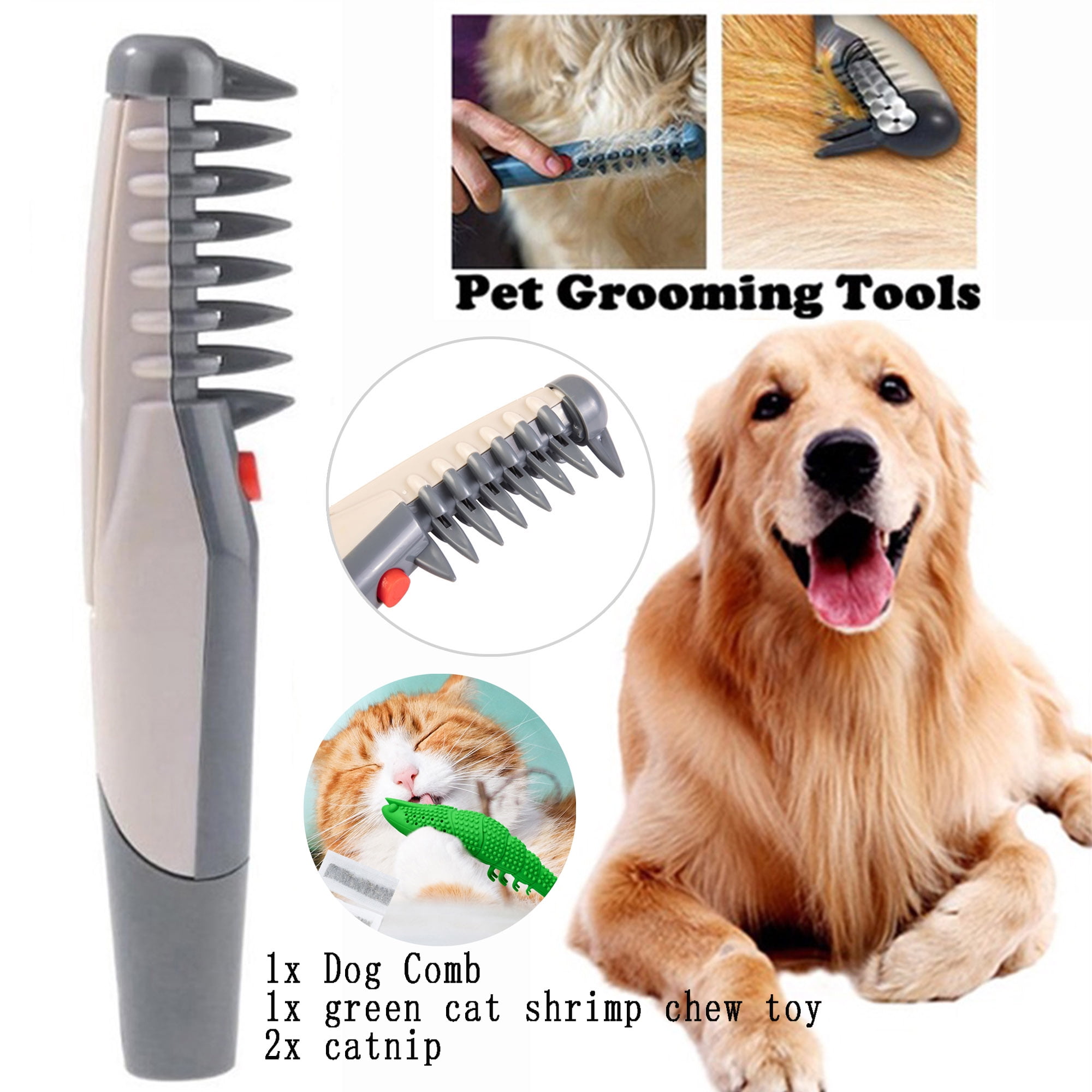 SAYFUT Quiet Electric Pet Trimmer Clipper Shaver Grooming Kit Set for