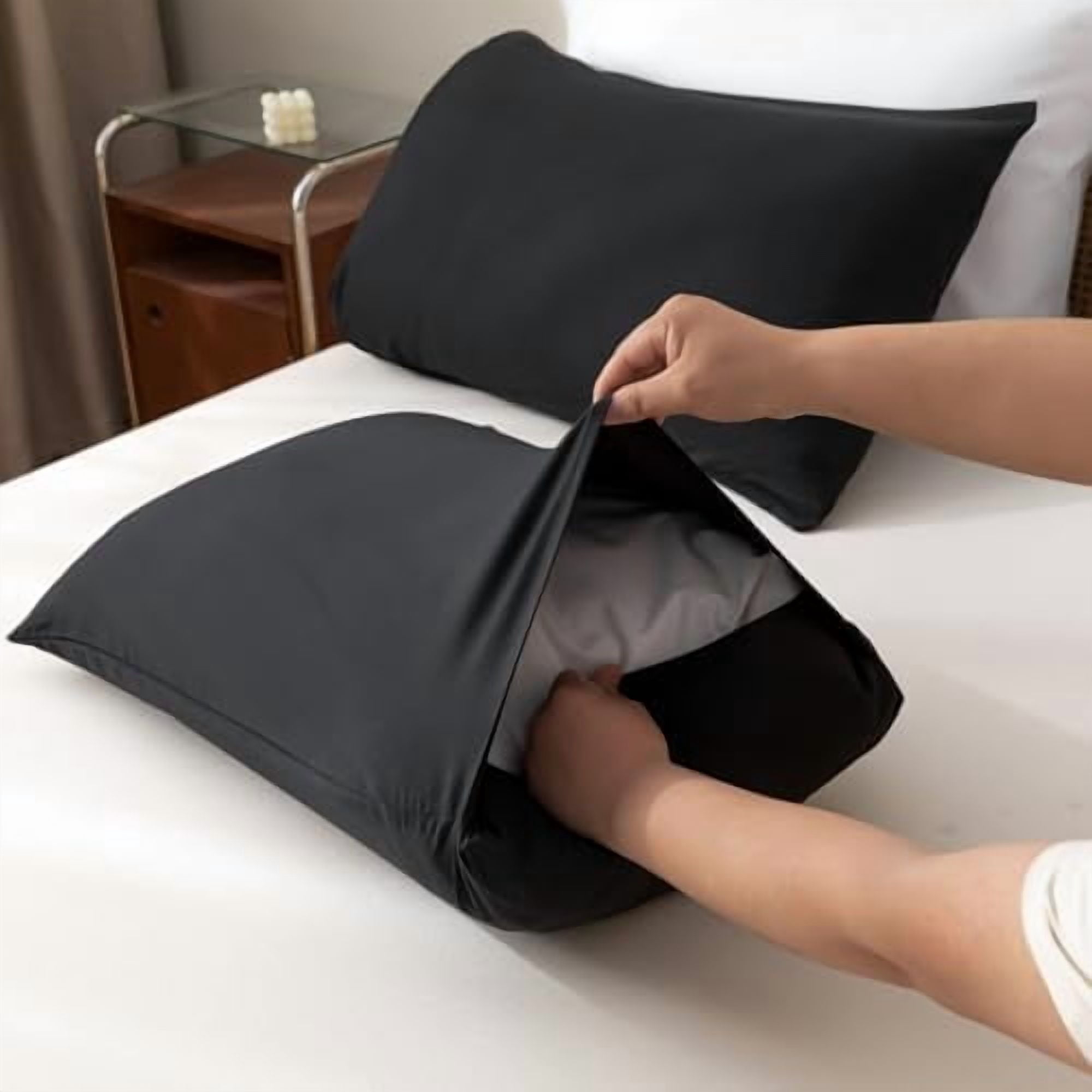 Comforter Full Size Black for Girls Boys Teens, 3pcs (1 Boho Comforter & 2 Pillowcases), Lightweight Dorm Bedding Soft All Season Bed Set