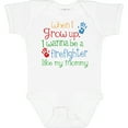 thumbnail image 3 of Inktastic Firefighter Like Mommy Boys or Girls Baby Bodysuit, 3 of 5