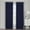 Navy, variant on Sheetsnthings Ava 108-Inch Wide-by-63-Inch Long, Set of 2, Triple Weave-Blackout Curtains with Tie Backs, Cappuccino