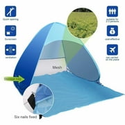 Lightweight Portable Pop Up Beach Tent Sun Shade UV 50+ Protection Canopy, Outdoor Automatic Instant Backpacking Sun Shelters Shelter Baby Pools