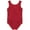 Red, variant on Dancina Tank Leotard for Girls - Soft Cotton Leotard for Toddlers & Kids - Practice Leo for Ballet, Dance & Gymnastics
