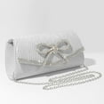 thumbnail image 3 of Glitter Clutch Purses for Women Elegant Bow Evening Bag Dressy Wedding Cocktail Party Prom Rhinestone Purse, 3 of 6
