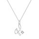 thumbnail image 1 of 26 Initial Alphabet Shape Rhinestone Collar para Mujeres Collares para Mujeres A Z 26 Alphabet Initial Silver Collares para Mujeres Niñas, 1 of 4