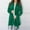 Green, variant on Womens Lightweight Eyelets Draped Cardigans Open Front Long Sleeve Jackets Lightweight Casual Plain Fall Outerwear
