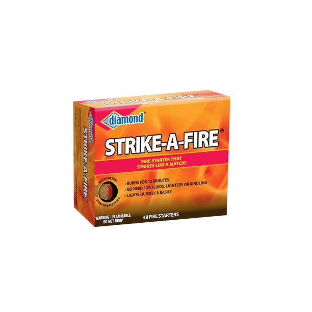 Diamond Strike A Fire Fire Starters Strikes Like A Match 48 Ct