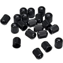 100x Black Tire Valve Stem Caps Covers Air Wheel Car/Truck/Motorcycle Universal