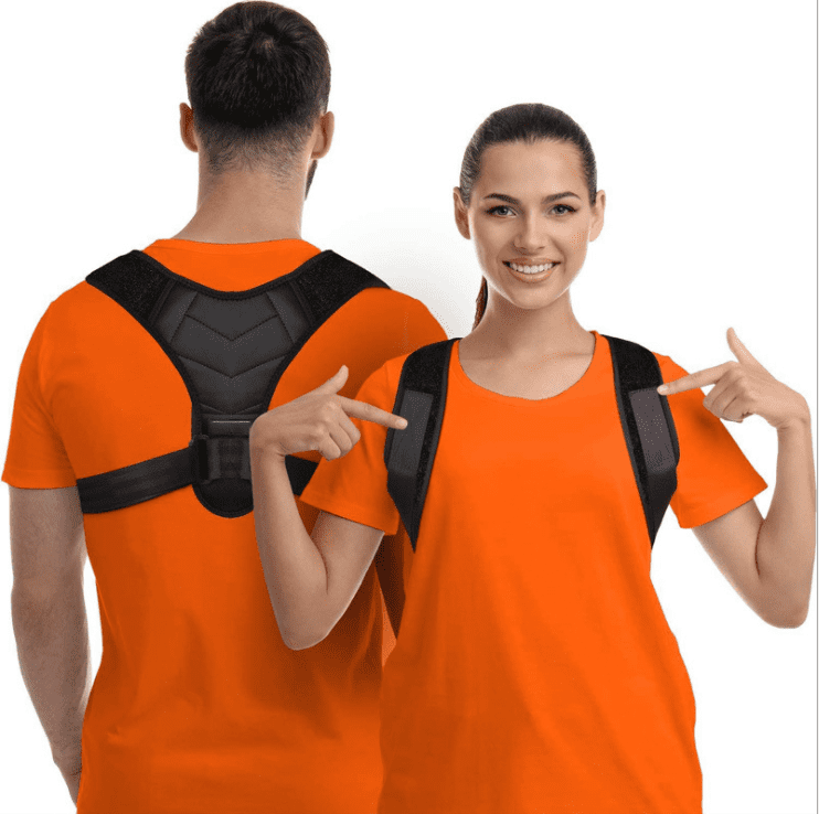 Details about   Posture Corrector Back Support Brace Figure 8 Clavicle Upper Neck Pain Relief US 