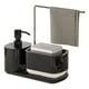thumbnail image 1 of Juego de dispensador de jabón para manos y platos con bandeja, dispensador de jabón doble con soporte para esponja y paño de cocina, 1 of 5