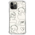 thumbnail image 1 of Abstract Face Case for iPhone 11 Pro Max,Aesthetic Art Design TPU Shock-proof Cover Case, 1 of 6