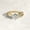 Gold, variant on Silver Filled Cross Jewelry Bridal Ring Size 5-11 Wedding Round Crystal Rings C-Gold-7
