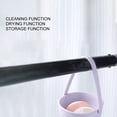thumbnail image 3 of Limpiador De Brochas De Maquillaje, Cuenco De Limpieza De Brochas Cosméticas Función De Almacenamiento Diseño De Puntos De Silicona Multifuncional Portátil Para Uso, 3 of 7