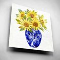 thumbnail image 2 of Epic Art 'Sun Flower Still Life II' by Tim O'Toole, Acrylic Glass Wall Art, 12"x12", 2 of 6
