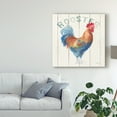 thumbnail image 3 of Trademark Fine Art 'Rooster Panel' Canvas Art by Danhui Nai, 3 of 4