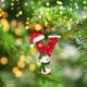 thumbnail image 5 of Adornos navideños, adornos navideños, regalos navideños, árbol de Navidad acrílico 2D, colgante de 26 letras, regalo decorativo, colgantes para fiestas navideñas familiares, objetos colgantes, 5 of 6