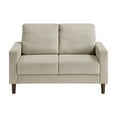 thumbnail image 6 of Lexicon Crandall Corduroy 2pc Set: Sofa, Loveseat in Taupe, 6 of 11