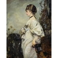 thumbnail image 3 of Hans Makart 15x18 Black Modern Framed Museum Art Print Titled - Magdalena Plach (1870), 3 of 5