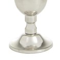 thumbnail image 6 of DecMode 3 Candle Silver Aluminum Metal Pillar Candle Holder, Set of 3, 6 of 9