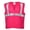 Pink, variant on JORESTECH ANSI/ISEA 107-2020 Type R Class 2 High Visibility Safety Vest, Reflective Hi-Vis Mesh with Pocket, XS–4XL