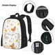 thumbnail image 3 of Easygdp Funny Chicken Mochila para Niños y Niñas con Set de Caja de Almuerzo y Estuche para Lápices 3 en 1, Mochila Escolar Estampada para Adolescentes, 3 of 7