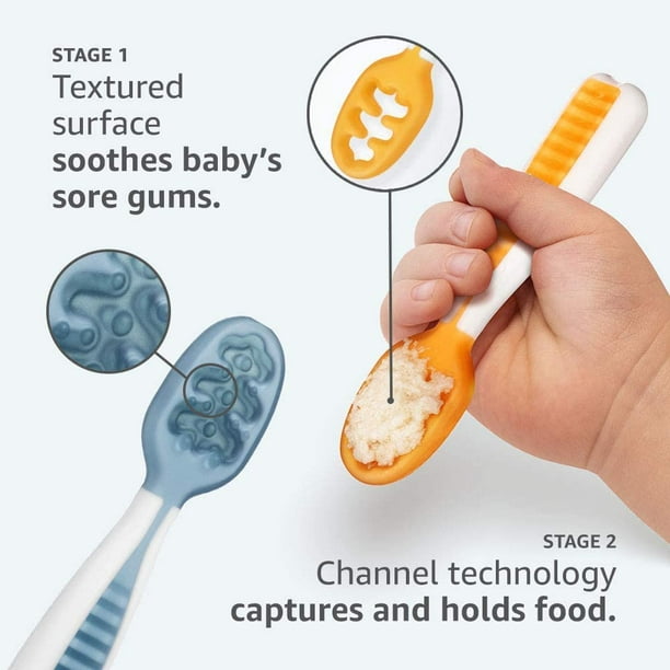 NUM NUM pre spoon Gootensils, Babies & Kids, Nursing & Feeding, Weaning &  Toddler Feeding on Carousell