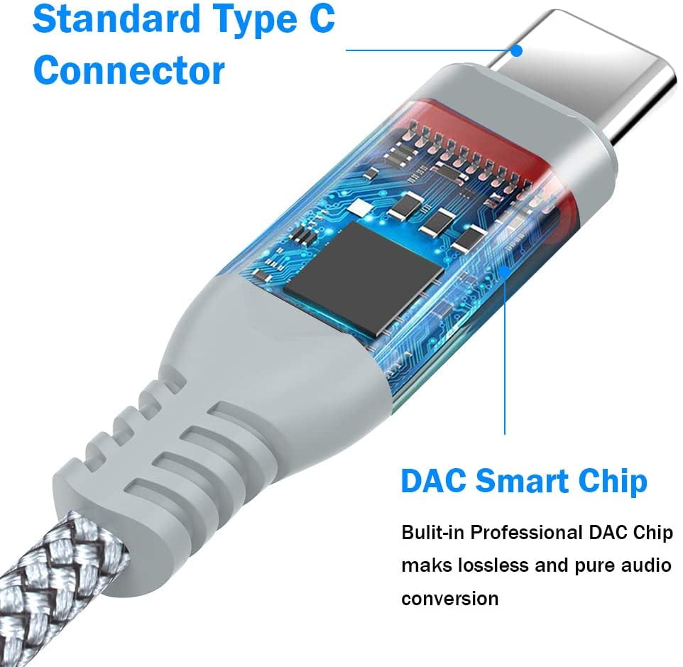 AUX Adapter, COOYA USB C to 3.5mm 