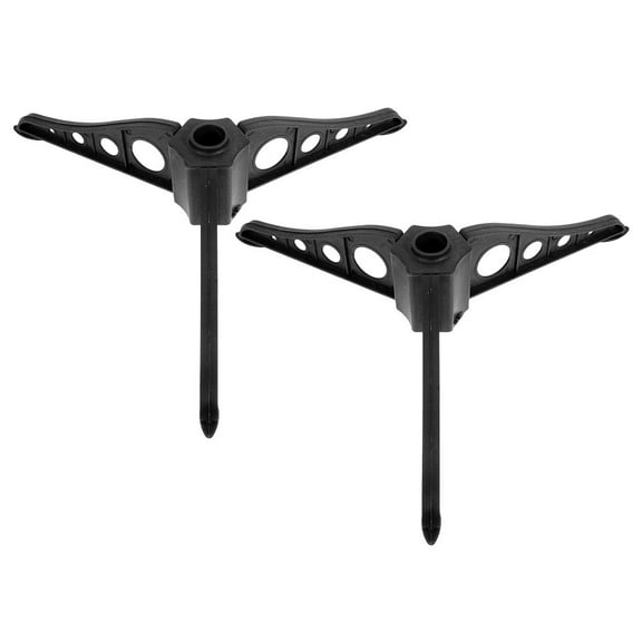 UNOMOR 2Pack Christmas Tree Stand Base Plastic Prevents Tilting Sleek Design Decorators Christmas Party