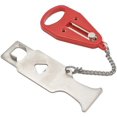 thumbnail image 1 of Cerradura de puerta portátil, cerradura portátil, cerradura de viaje, bloqueador de puerta antirrobo, hebilla de puerta superior para hotel, 1 of 5