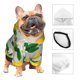 thumbnail image 3 of Fotbe Lemon Seamless Pattern Oil Painting Effect Sudadera con Estampado para Perros Pequeños – Suéter con Capucha para Mascotas, Tela Suave de Forro Polar con Bolsillo-X-Small, 3 of 7