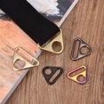 thumbnail image 5 of Uxcell 0.79" 20mm Adjuster Triangle with Bar Swivel Clip D Dee Ring Buckle, 6Pack Gold, 5 of 5