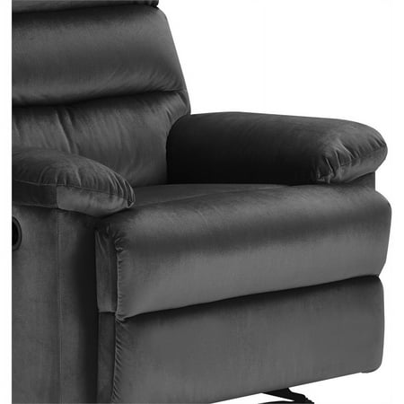 Click Decor - Recliner - Dark Gray