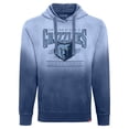 thumbnail image 2 of Unisex Sportiqe Blue Memphis Grizzlies Blake Sun-Fade Pullover Hoodie, 2 of 3
