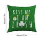 thumbnail image 3 of St. Patrick's Day Pillow Cover Sham Decorative Cushion Case Irish Clover Shamrock Home Decor Throw Pillowcase for Sofa Chair Bedroom Living Room Party Festival Holiday Celebration Accessories, 3 of 7