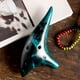 thumbnail image 1 of Ocarinas Naturales Ocarina profesional de 12 agujeros, entonación estable, tono Alto C, Ocarinas ahumadas, 1 of 5