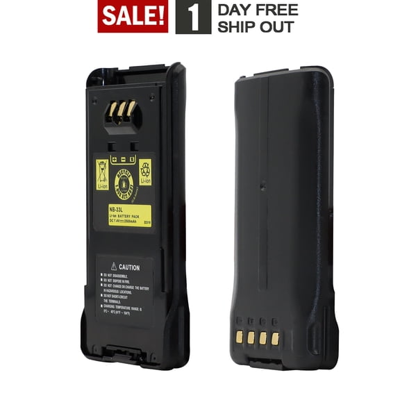 For Kenwood TK-2180 TK-2180K TK-2180K2 Battery KNB-31 KNB-33Li KNB-32N Replacement Battery 2500mAh