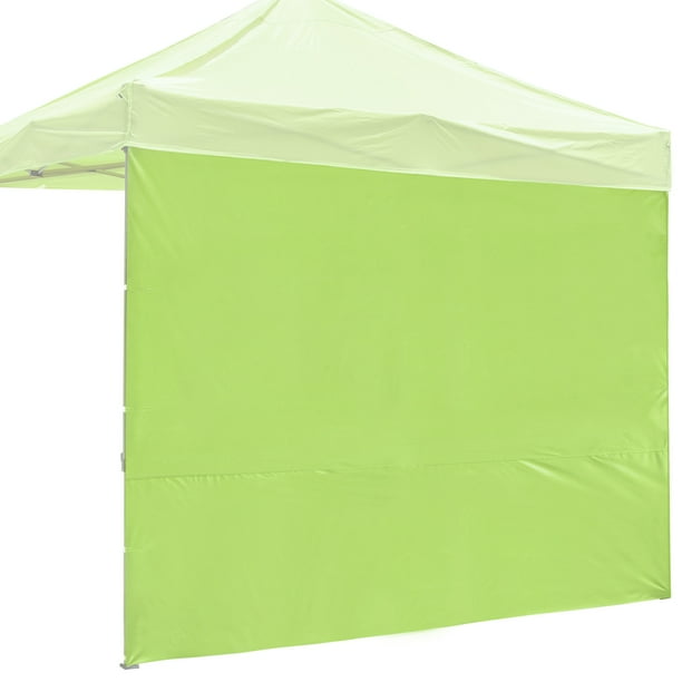 Senjay 10x10ft EZ Canopy Gazebo Full Size Side Wall PANTONE 130442TPX Green Glow Canopies